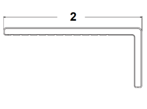 100 Series Window 2" Sill Extender Trim Drawing 9199141